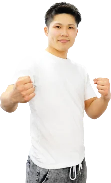 竹中るいじ 真正ジム所属 ライト級 2024年西日本新人王 5戦/5勝/3KO